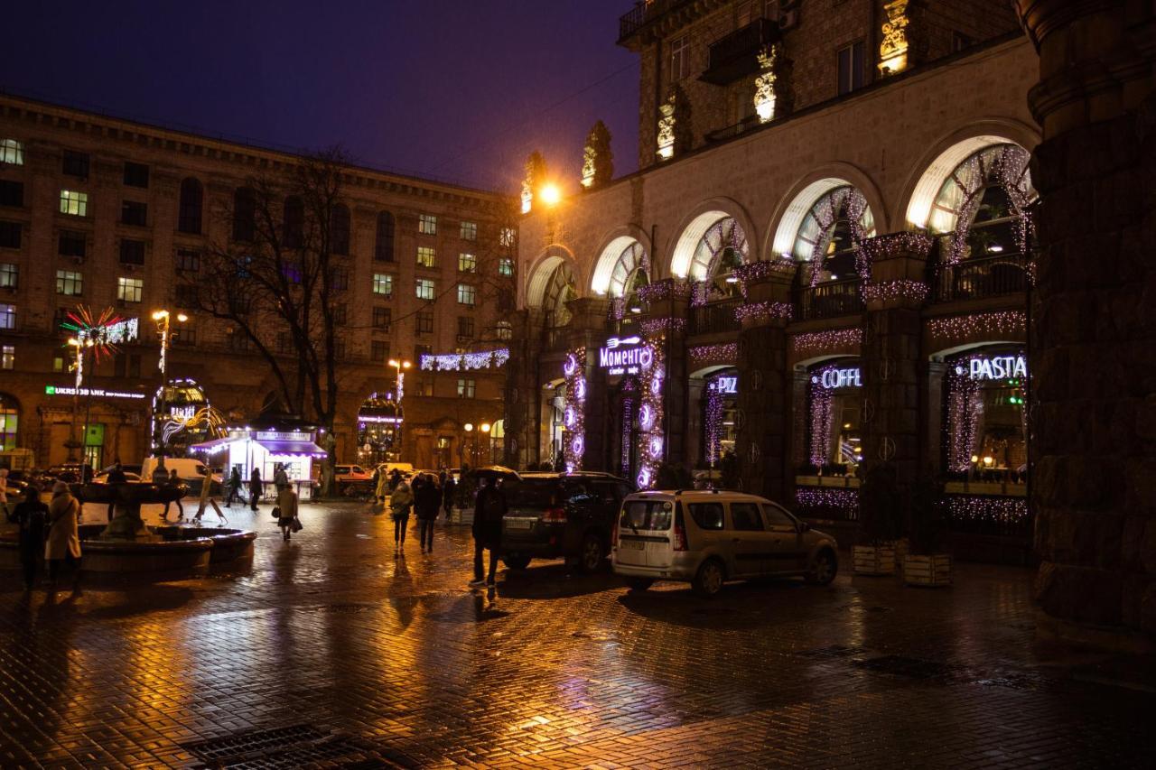 911 Apartments Khreshchatyk Kiev Luaran gambar